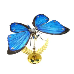 3D Mechanical Butterfly Assembly Model Kit for Art Collectors