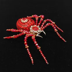 3D Mechanical Crystal Spider Music Box Model Kit