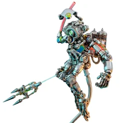 3D Mechanical Diver Ape DIY Metal Assembly Model Colorful Creative Ornament -700+PCS