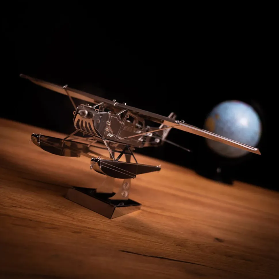 3D Metal Aircraft Model Kit, Collectible Desktop Display for Aviation Lovers-81PCS