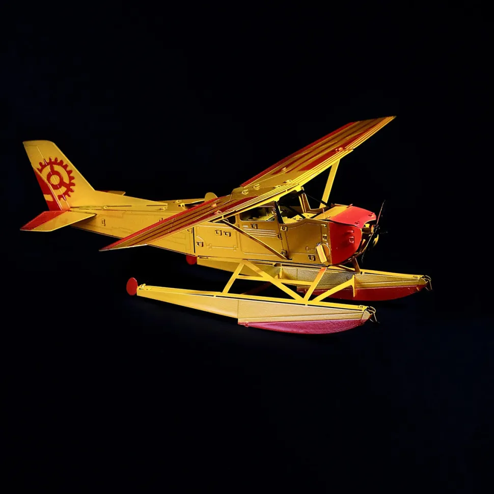 3D Metal Aircraft Model Kit, Collectible Desktop Display for Aviation Lovers-81PCS