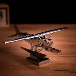 3D Metal Aircraft Model Kit, Collectible Desktop Display for Aviation Lovers-81PCS