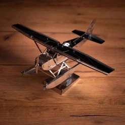 3D Metal Aircraft Model Kit, Collectible Desktop Display for Aviation Lovers-81PCS