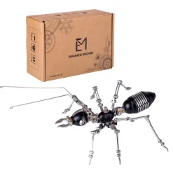 3D Metal Ant Model Kits, DIY Metal Puzzle, Assemble Model Jigsaw Kits-100 PCS