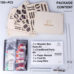 3D Metal Ant Model Kits, DIY Metal Puzzle, Assemble Model Jigsaw Kits-100 PCS