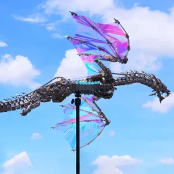 3D Metal Bloodthirsty Aurora Dragon Assembly Model Kit