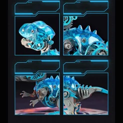3D Metal DIY Mechanical Cute Dinosaur Model Kits Gift for Kids