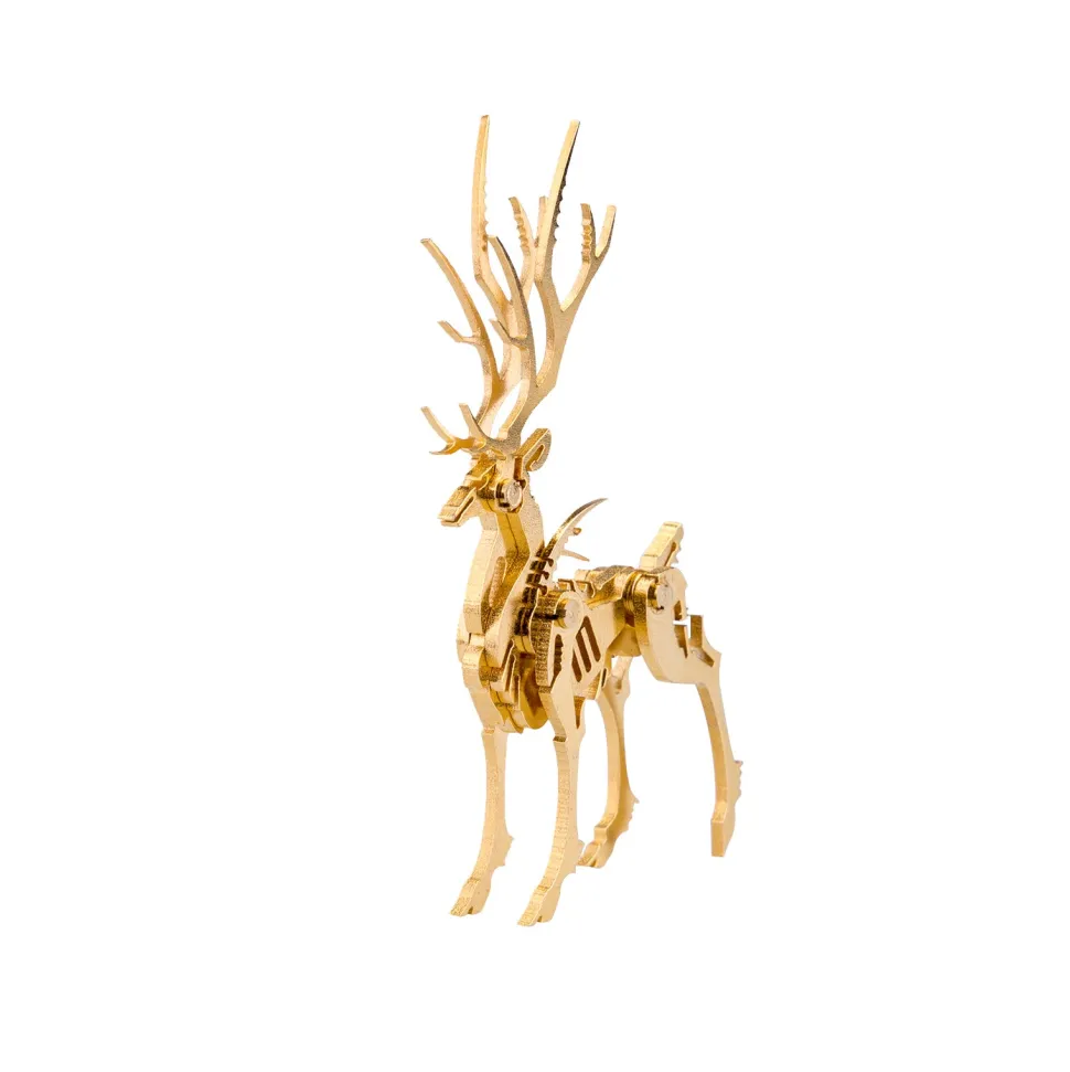 3D Metal Elk Model Kit - Make Your Own Advent Calendar -200PCS