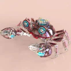 3D Metal Mechanical Crab Assembly Model Kit-666PCS