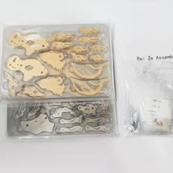 3D Metal Mechanical Deer DIY Assembly Model Kit, Futuristic Desktop for Adults and Collectors