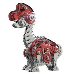 3D Metal Mechanical Dinosaur Model Kit DIY Brachiosaurus Assembly Model - 160PCS