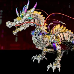 3D Metal Mechanical Dragon Crafts DIY Assembly Model Kit Art Device for Kids, Teens and Adults-2030+PCS
