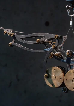 3D Metal Mechanical Flying Bird Model for Kids, Teens, and Adults