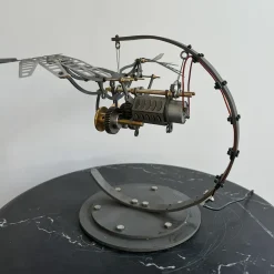 3D Metal Mechanical Flying Bird Model for Kids, Teens, and Adults
