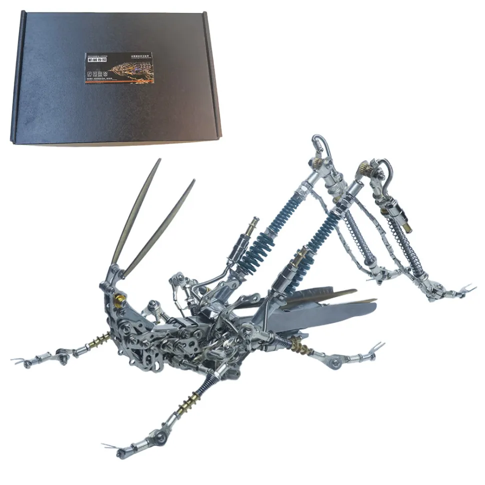 3D Metal Mechanical Grasshopper Model Kit