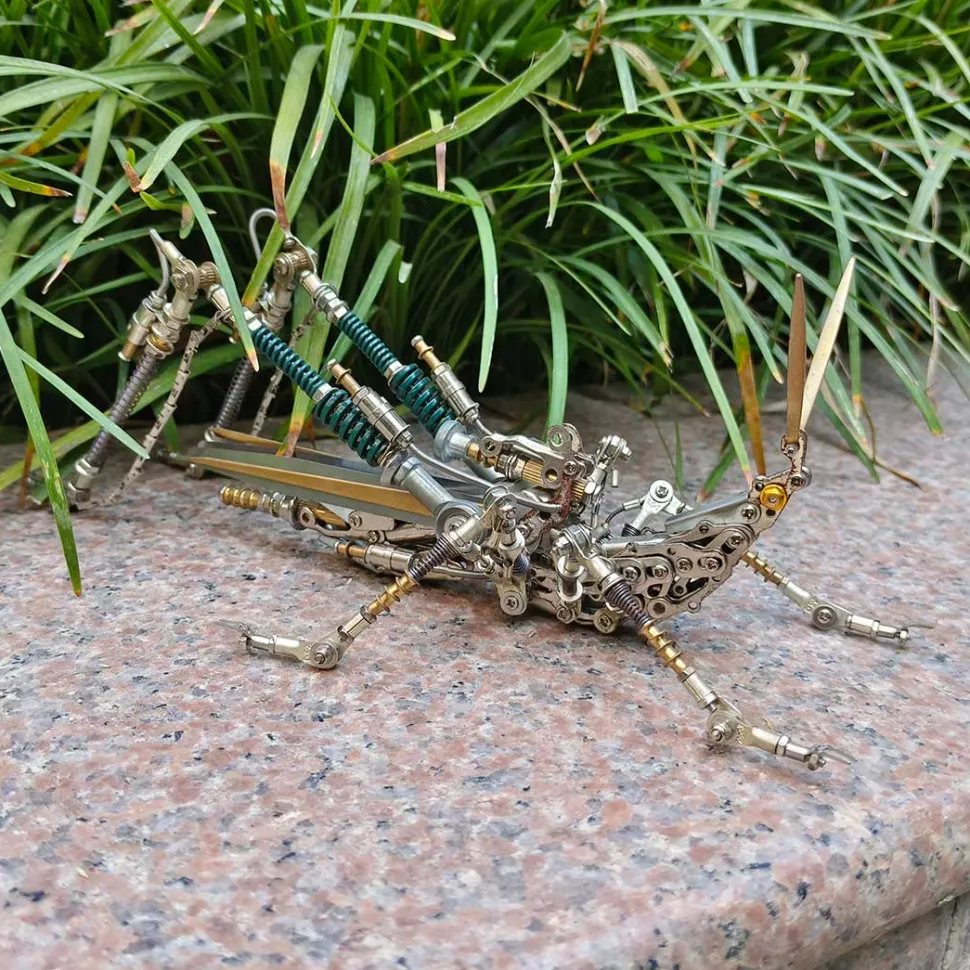 3D Metal Mechanical Grasshopper Model Kit