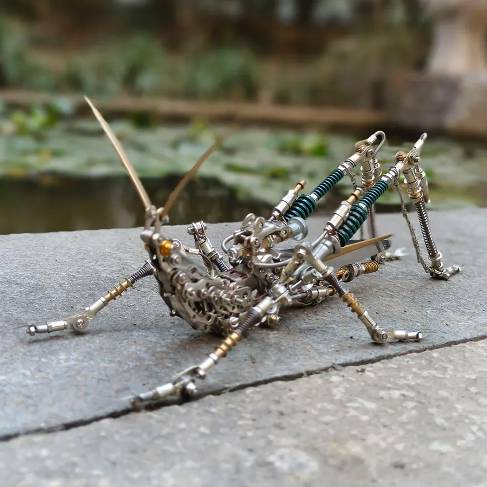 3D Metal Mechanical Grasshopper Model Kit