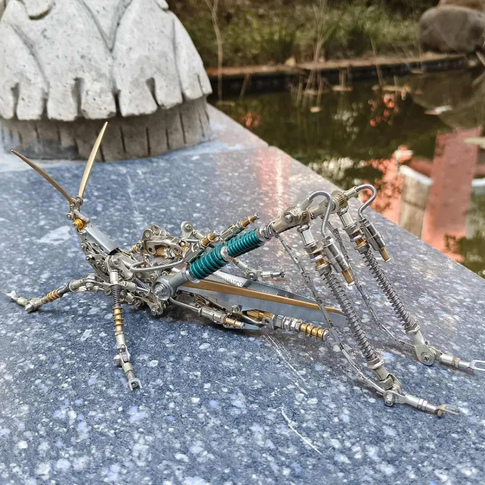3D Metal Mechanical Grasshopper Model Kit