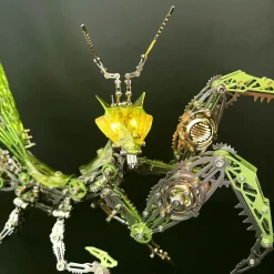 3D Metal Mechanical Mantis DIY Assembly Insect Model Kits Creative Ornaments-1000+PCS