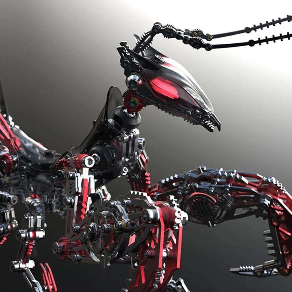 3D Metal Mechanical Mantis Model Kit 1000+PCS