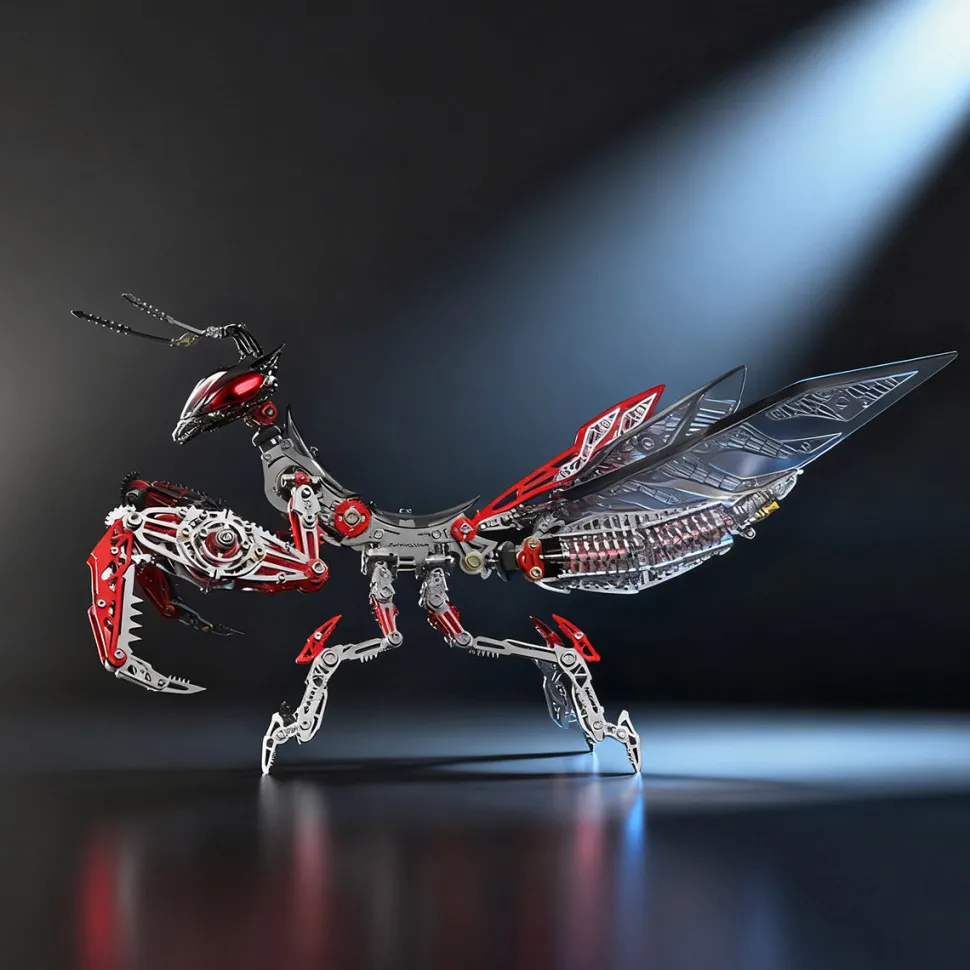 3D Metal Mechanical Mantis Model Kit 1000+PCS