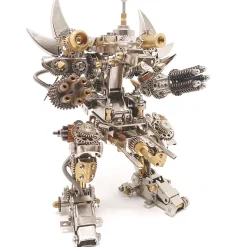 3D Metal Mechanical Puzzle Magnetic Mecha DIY Assembly Model Kit for Kids, Teens, and Adults