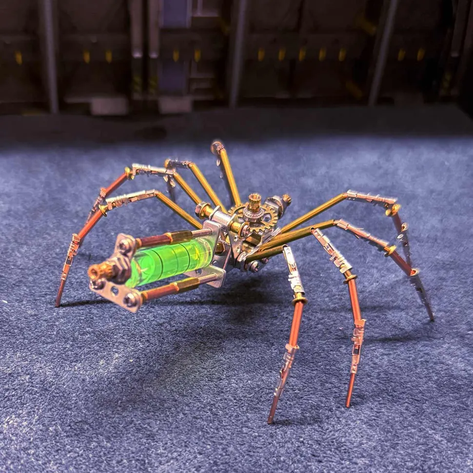 3D Metal Mechanical Spider Assembly Model Kit