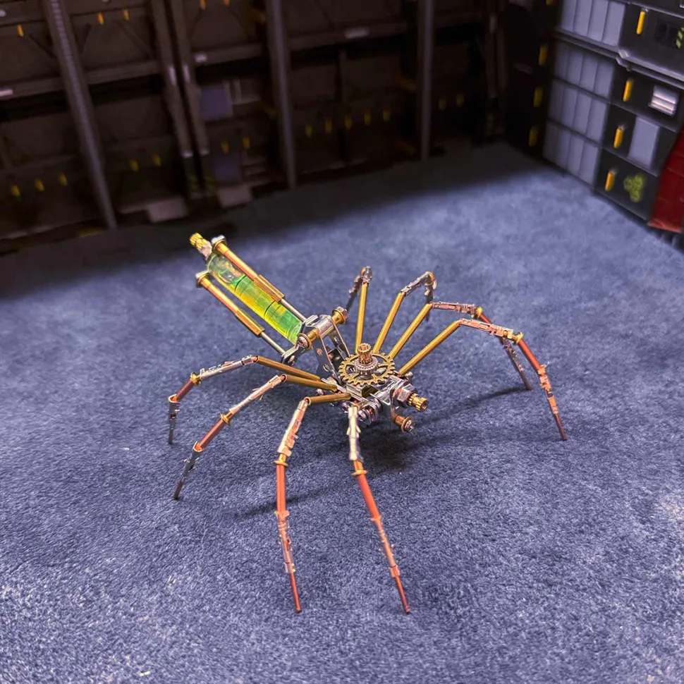 3D Metal Mechanical Spider Assembly Model Kit