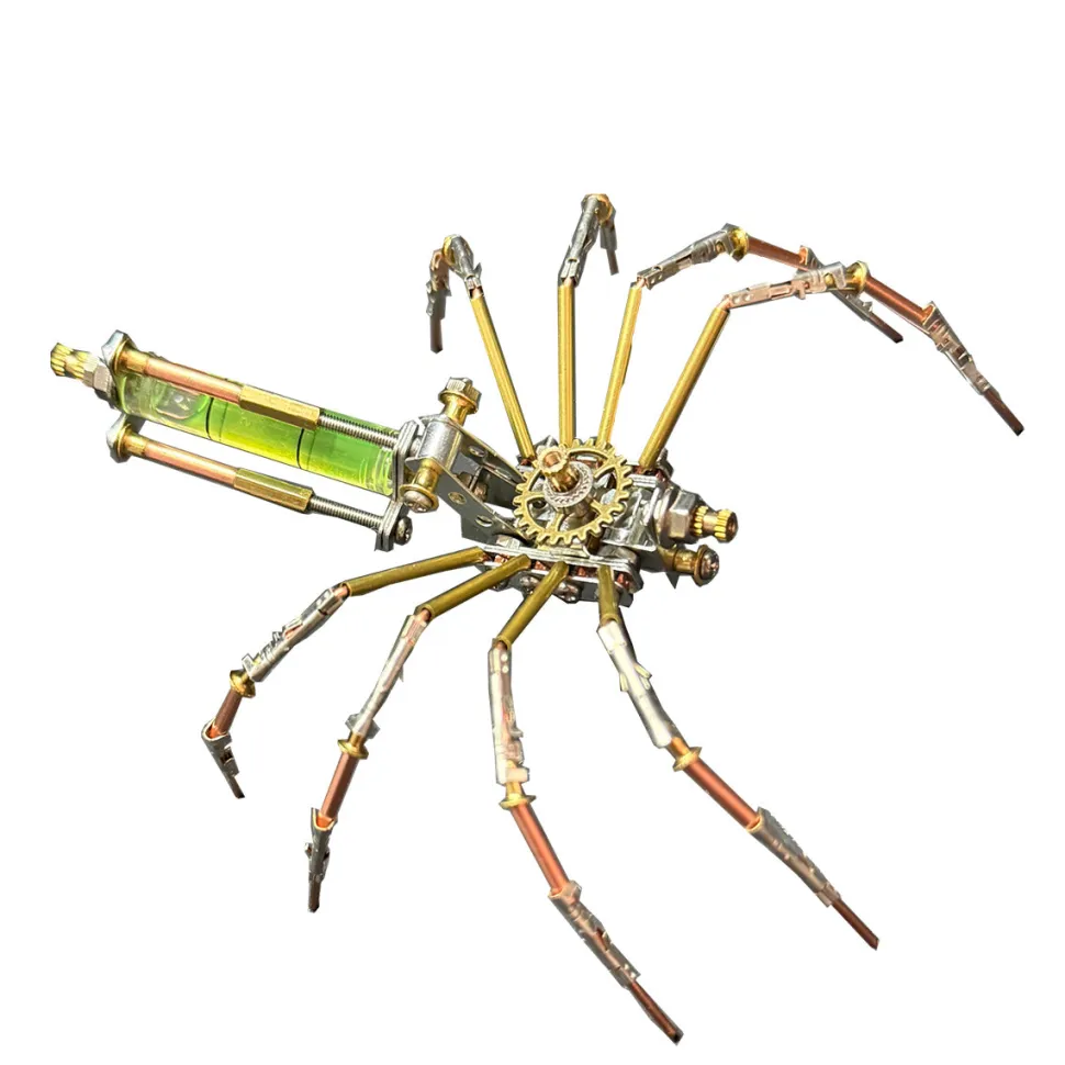 3D Metal Mechanical Spider Assembly Model Kit