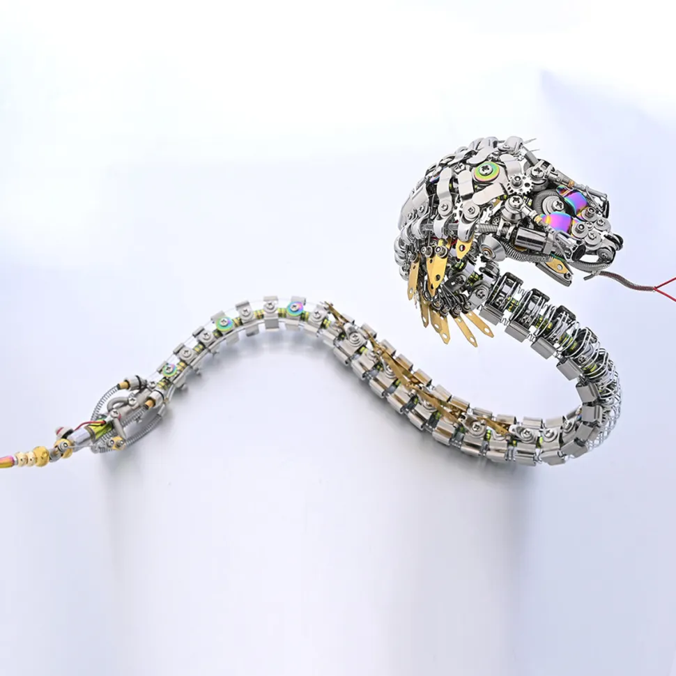 3D Metal Mechanical Viper Cobra Assembly Model Kit-1000+PCS