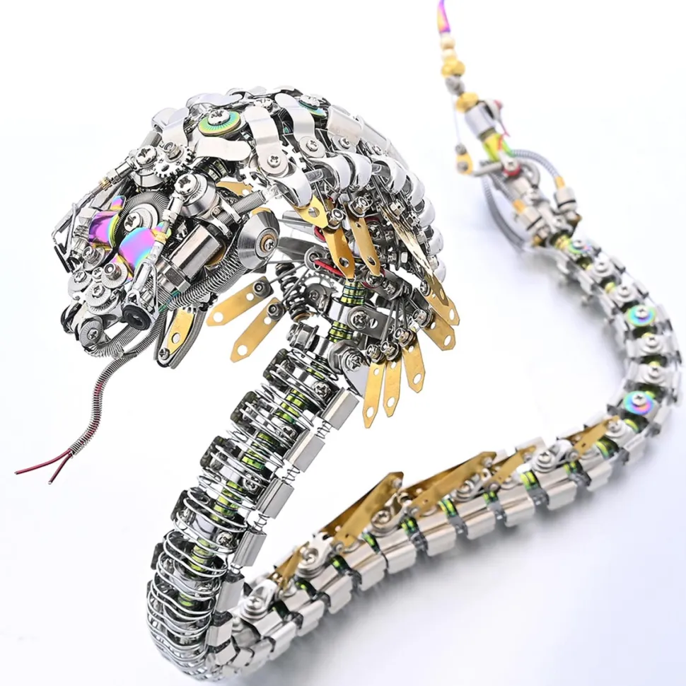 3D Metal Mechanical Viper Cobra Assembly Model Kit-1000+PCS