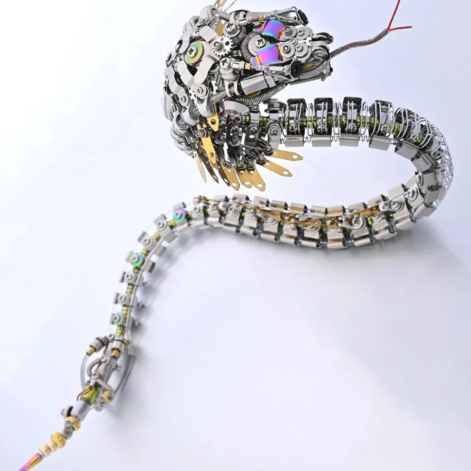 3D Metal Mechanical Viper Cobra Assembly Model Kit-1000+PCS