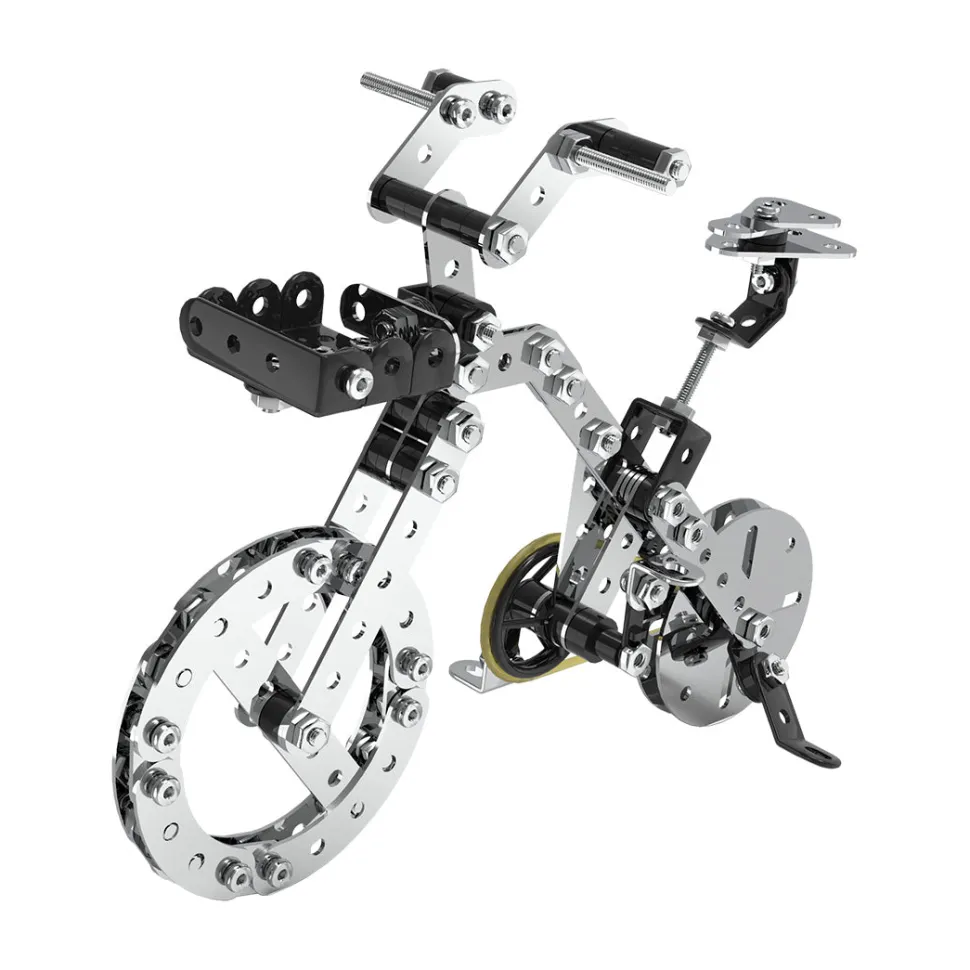3D Metal Puzzle Bicycle Assembly Kit DIY Model Toys Kit Adults Kids -191PCS