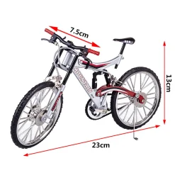 3D Metal Puzzle Retro Nostalgic Road Mountain Bike Model DIY Simulated Decoration Bicycle Model Kit for Adults Kids