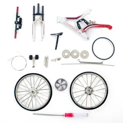 3D Metal Puzzle Retro Nostalgic Road Mountain Bike Model DIY Simulated Decoration Bicycle Model Kit for Adults Kids