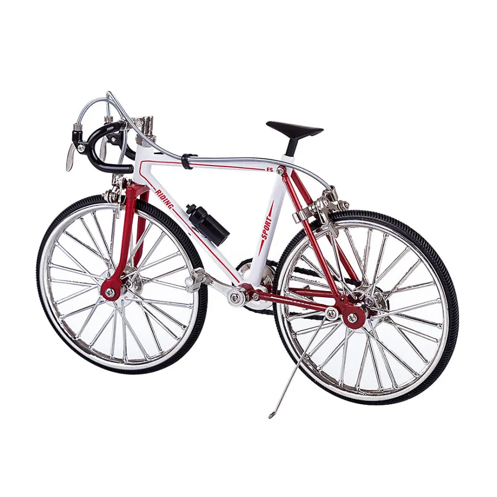 3D Metal Puzzle Retro Nostalgic Road Mountain Bike Model DIY Simulated Decoration Bicycle Model Kit for Adults Kids