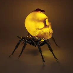 3D Metal Skull Spider Night Light Assembly Model Kit
