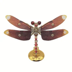 3D Metal Steampunk Insect Assembly Model Kit with Magnetic Display Base