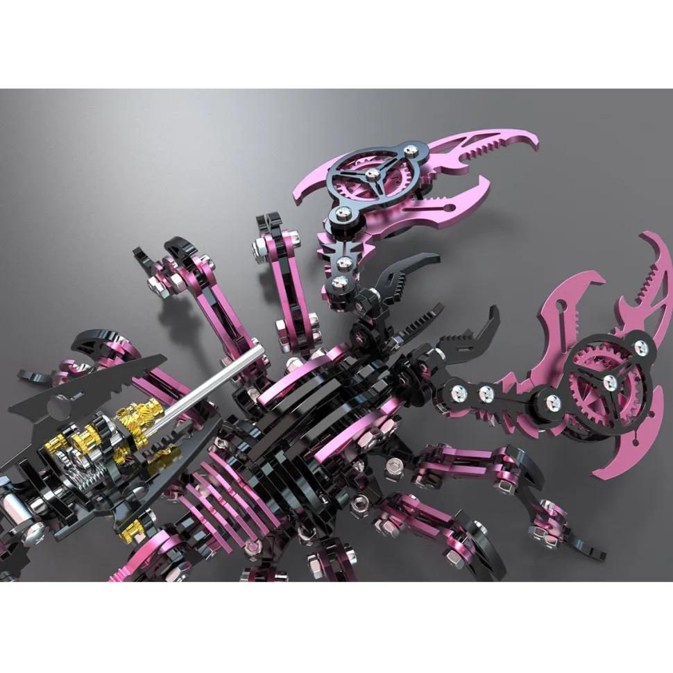 3D Metal Steampunk Mechanical Scorpion Model Kit