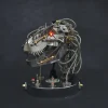 3D Metal Steampunk Moving Mechanical Dinosaur Head Model Kits - 180PCS+