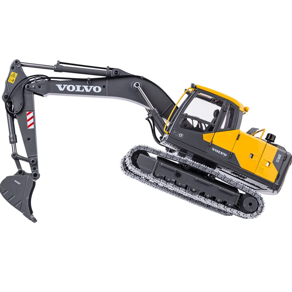 DOUBLE E 1:14 2.4G RC Excavator Metal Engineering Remote Control Construction Vehicle - Electric Cylinder Version RTR