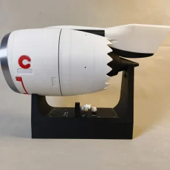 3D Printed TR900 Turbofan Engine Model that Works-Functional Rotating Aircraft Engine