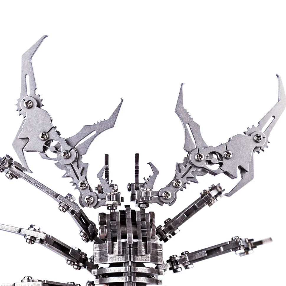 3D Puzzle DIY Model Kit Detachable Jigsaw Scorpion Metal Games