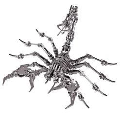 3D Puzzle DIY Model Kit Detachable Jigsaw Scorpion Metal Games