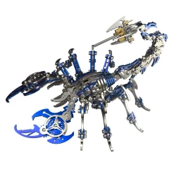 3D Puzzle DIY Model Kit Jigsaw Metal Scorpion King Mechanical Assembly Crafts-200PCS+