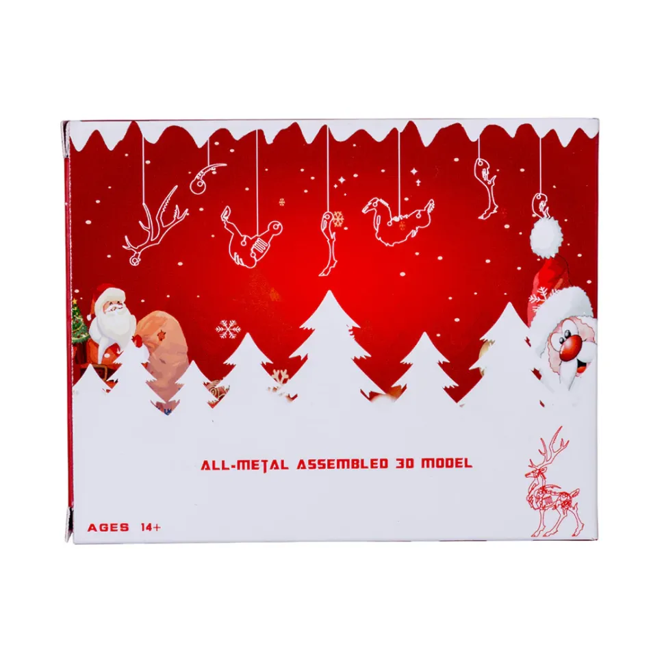 3D Puzzle DIY Model Kit Nine-tailed Fox - Make Your Own Advent Calendar - Creative Gift