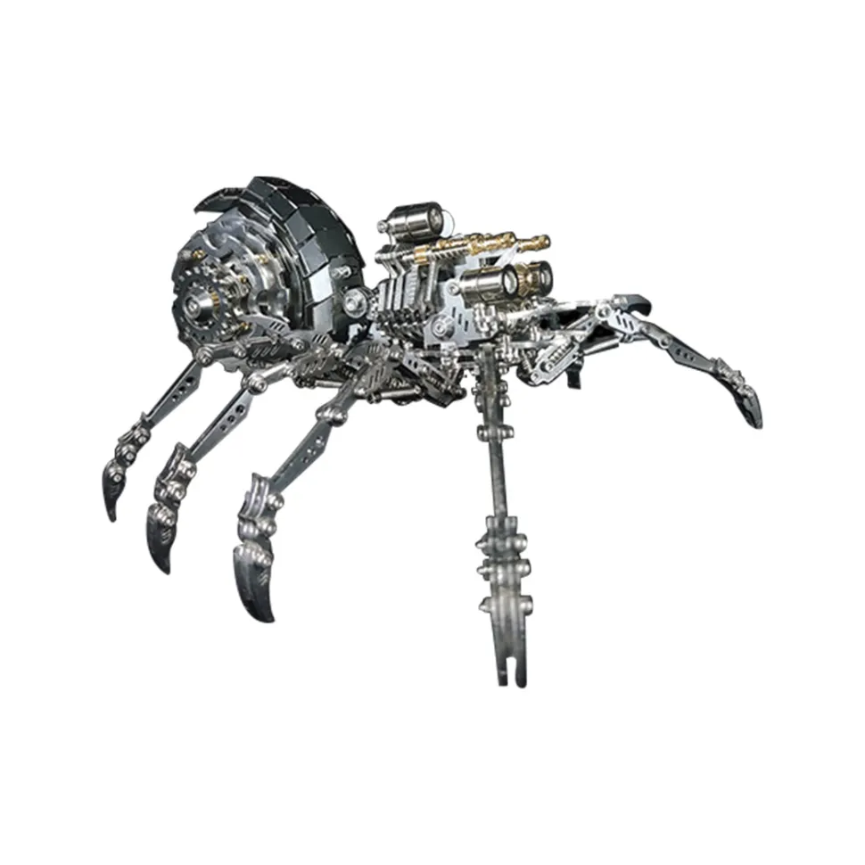 3D Puzzle DIY Model Kit Spider Metal Games Creative Gift-203pcs