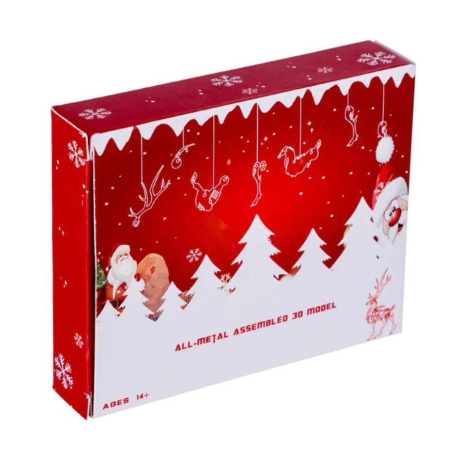 3D Puzzle DIY Model Kit Wolf - Make Your Own Advent Calendar - Creative Gift