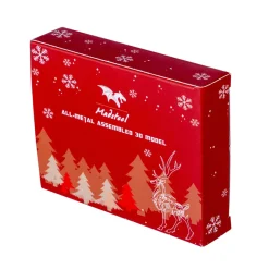 3D Puzzle DIY Model Kit Wolf - Make Your Own Advent Calendar - Creative Gift