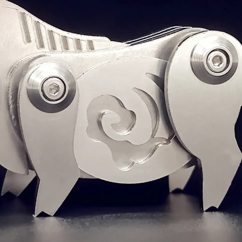 3D Puzzle Model Kit Mechanical Zodiac Pig Metal Games DIY Assembly Jigsaw Crafts Creative Gift